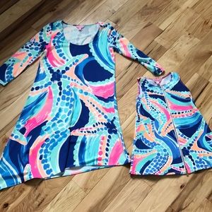 Mommy & Me Lilly Pulitzer dress set.